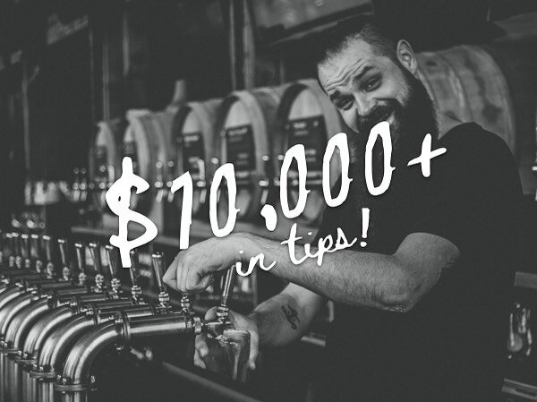 Quick shout out to all our #CellrDwellrs out there... You all are freaking amazing.  We have already surpassed $10,000 in tips on CraftCellr.  Every time you tip, that money goes directly to our partners to disperse to their staffs.  You can't possibly imagine what an impact you are making in your communities and to our partners. 
Thank you, thank you, thank you!  Stay safe and #supportlocal 👊 #craftbeer #drinklocal #craftcellr #beerrelease #beergeek #craftnotcrap #independentcraftbeer #craftbeerpresale #brewery #instabeer #beerlover #beernerd #drinkcraft #ilovecraft #craftbeerlover